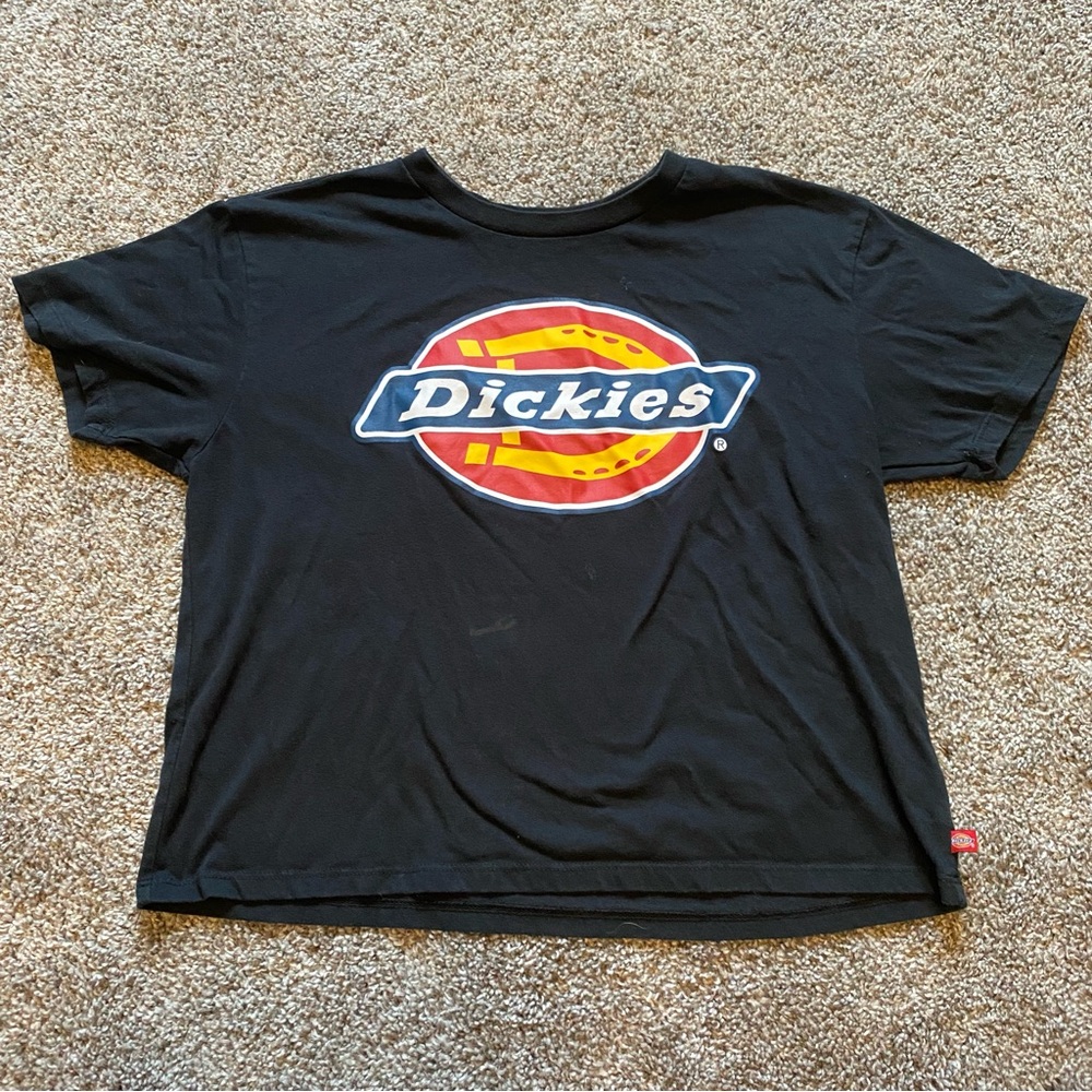 Dickies Black Crop Top